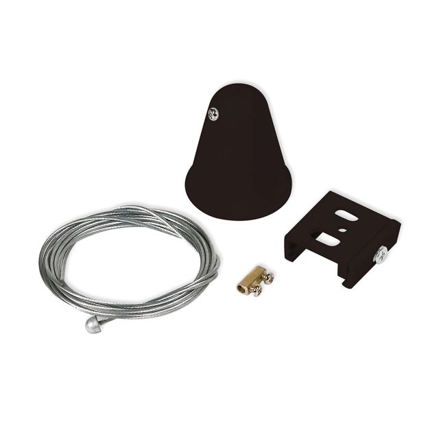GP20 3-Phasen ZP13B Schiene Seilabhängung 10-200cm schwarz