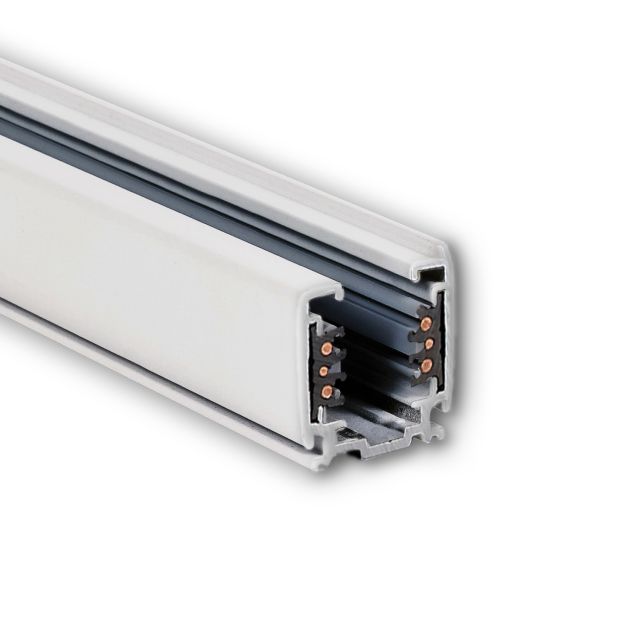 DP10 3-Phasen DALI Aufbauschiene 3m, weiß