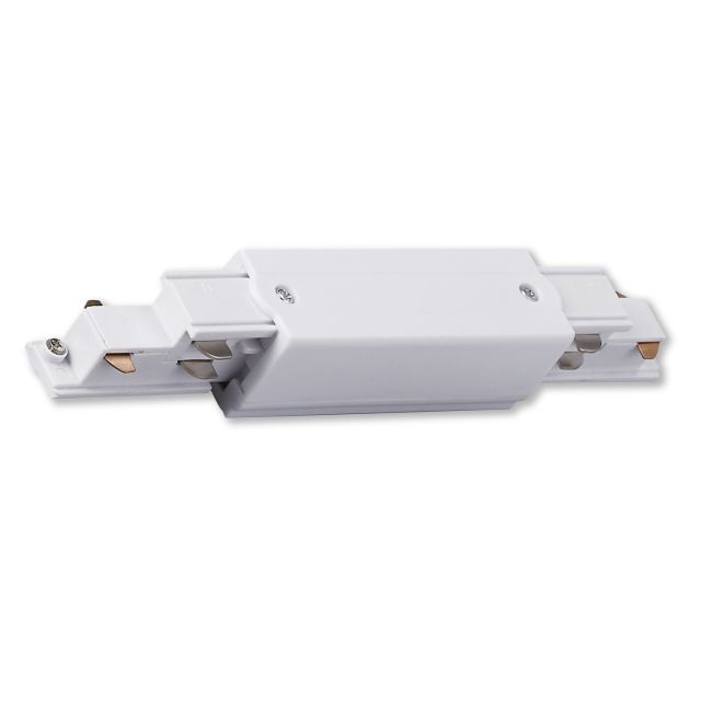 DP10 3-Phasen DALI ZP16W Mittel-Einspeisung für Aufbauschiene, weiß