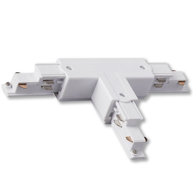 DP10 3-Phasen DALI ZP20W T-Verbinder für Aufbauschiene, N-Leiter rechts, weiß