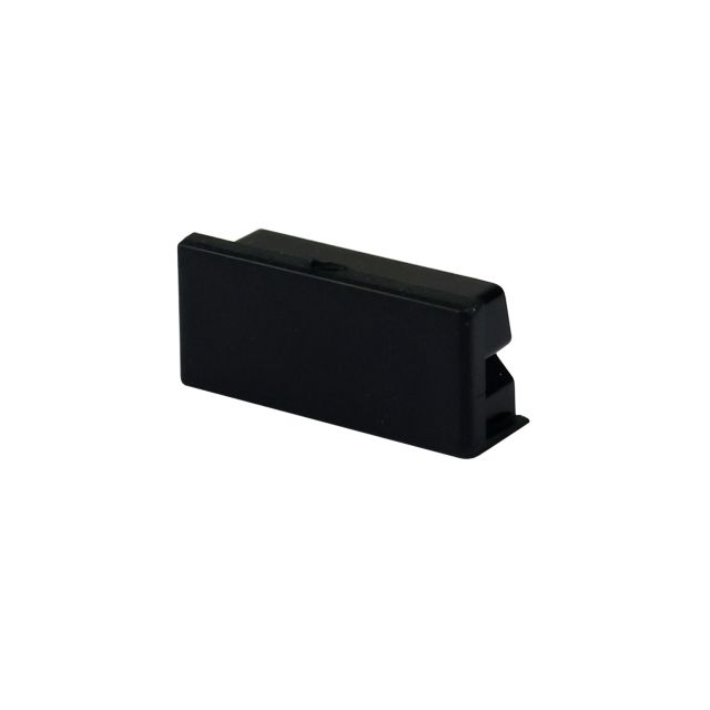 Endkappe E75B schwarz für Profil SL8/NL8, 1 STK