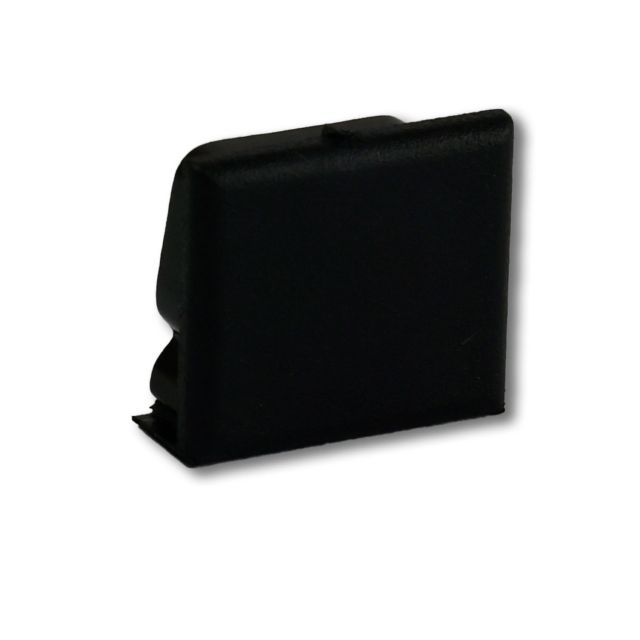 Endkappe E81B schwarz für Profil PL4, 1 STK
