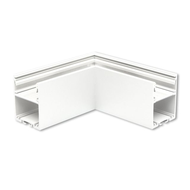Z54 90° Eck für PN17V1, geschweißt, 120x120mm, weiß RAL 9003