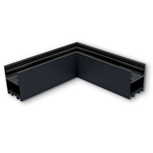 Z55 90° Eck für PN17V2, geschweißt, 120x120mm, schwarz RAL 9005