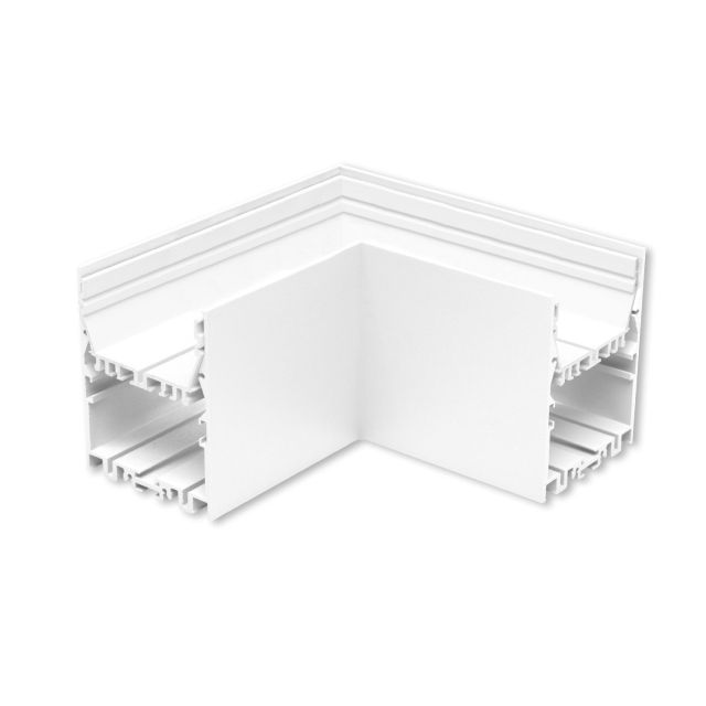Z56 90° Eck für LL2, geschweißt, 140x140mm, weiß RAL 9003, inkl. LL2.1