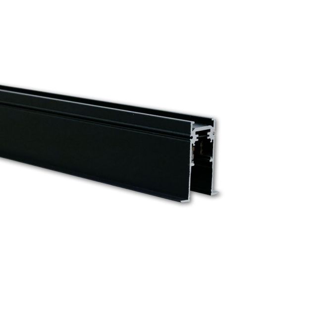T48/20 TS4 2000 mm, schwarz, 4-polig, inkl. Endkappen und Schutzcover