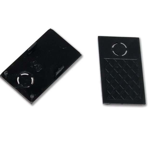 T48/20 Endkappe TE01, schwarz, 2 STK, für TS1