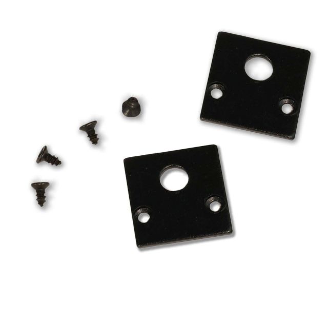 T48/20 Endkappe TE02, schwarz, 2 STK, für TS2