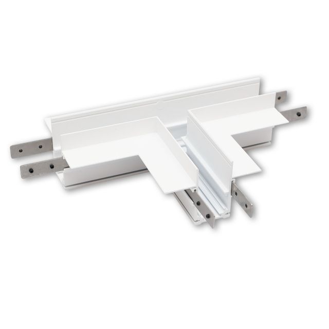 T48/20 T-Schiene TZ46 horizontal, weiß, nicht stromführend, für TS3
