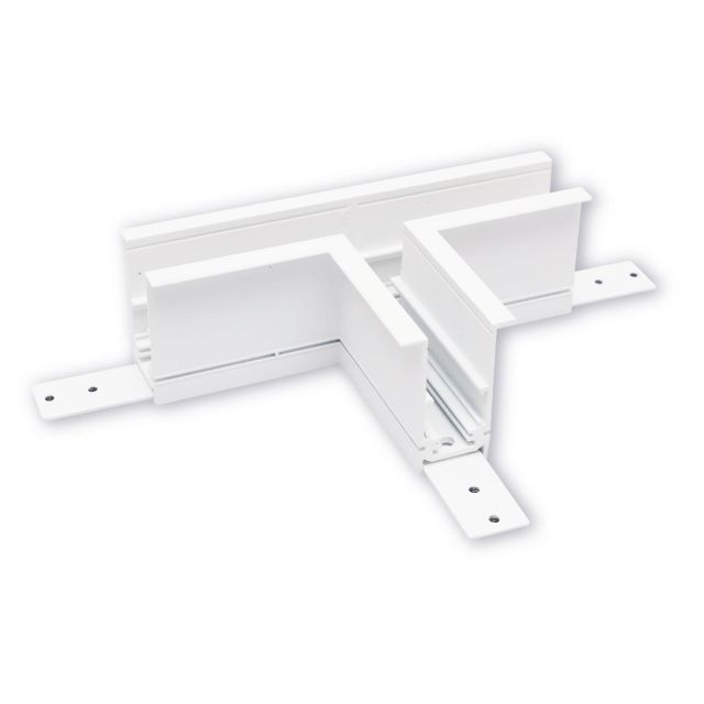 T48/20 T-Schiene TZ48 horizontal, weiß, nicht stromführend, für TS4