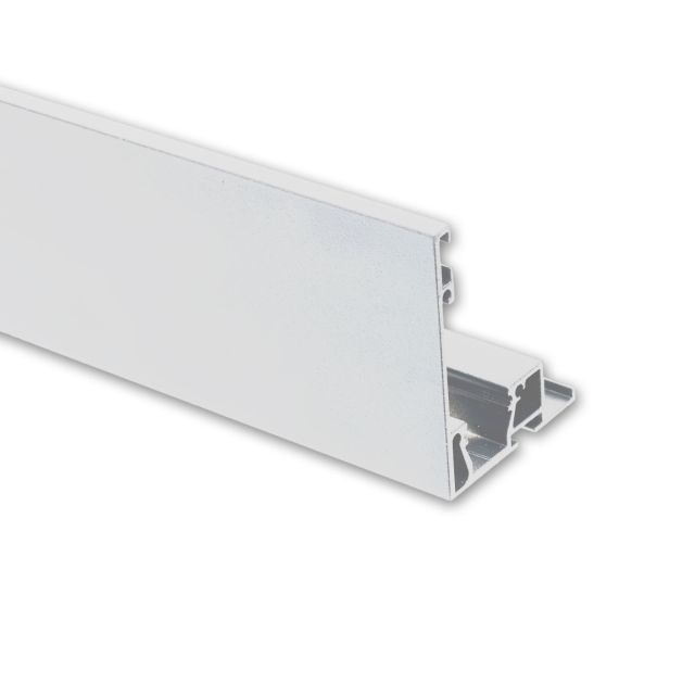 VP4 Copertura con linea luminosa opzionale per profilo per tende 200 cm, bianco RAL9010