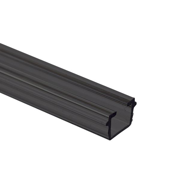 CV3 Inlay/binario per tende, 200 cm, nero/opaco