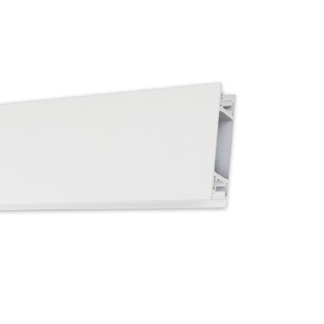 AL1 shelf wall profile, 200 cm, white RAL 9010