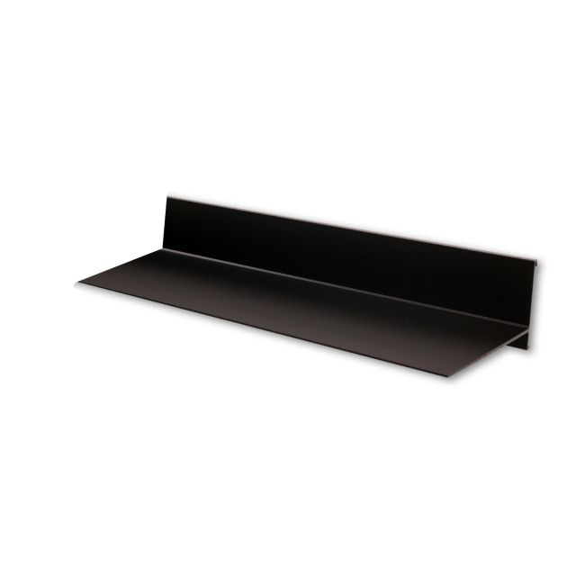 AZ02 shelf bracket 92 cm, black RAL 9005