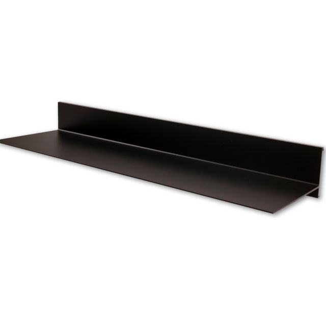 AZ03 shelf bracket 122 cm, black RAL 9005