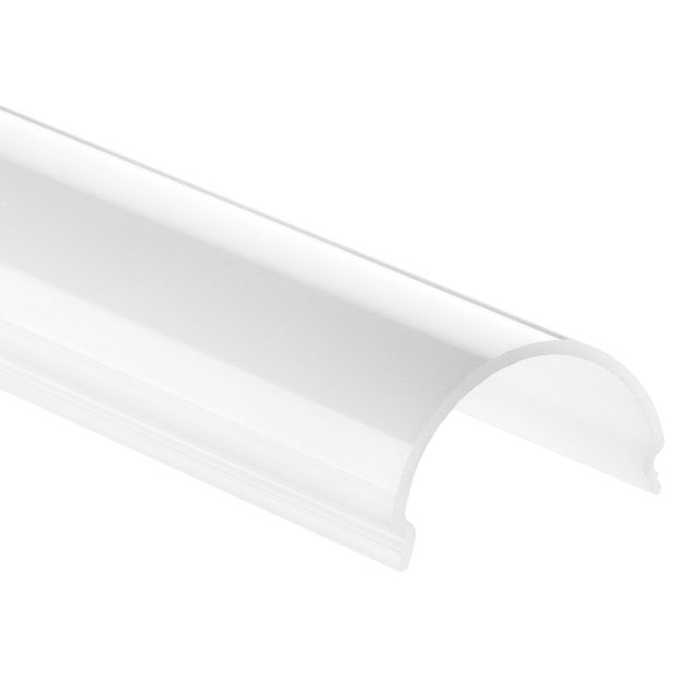 Cover C13 opal/satinised 200 cm for profile PN4/PN5/PN6/PN7