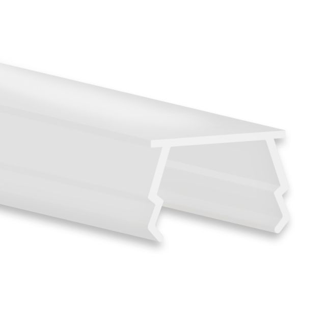 Copertura C27 opale/satinata 300 cm per profilo TBP2/TBP2.1/TBP8