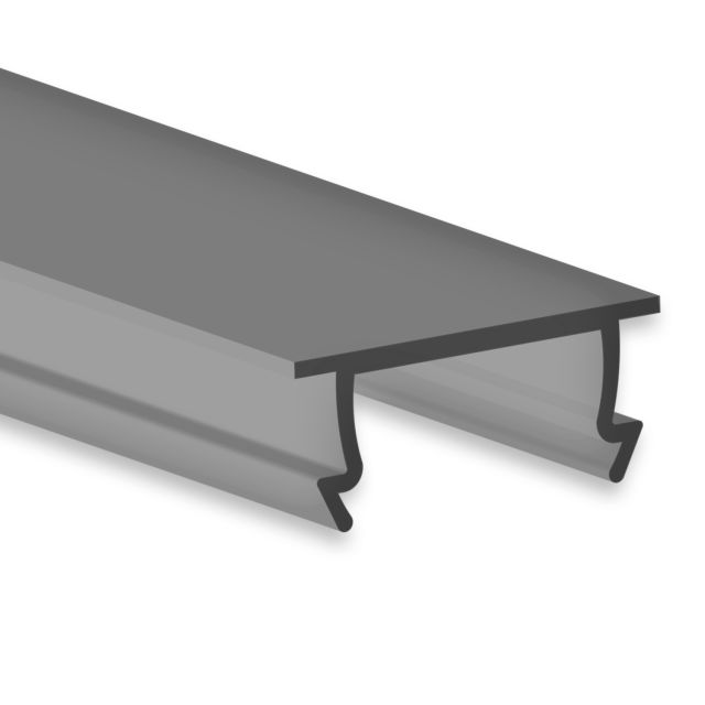 Cover C44 schwarz/matt 300 cm für Profil PL4