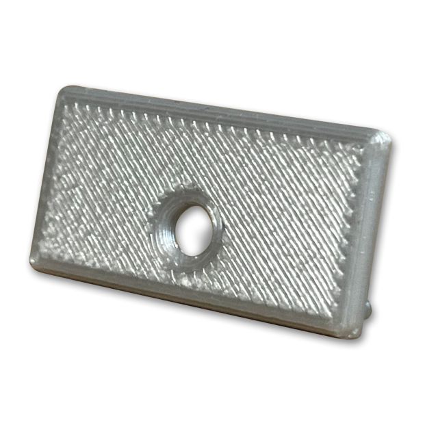 Tappo di chiusura E213 per profilo TBP5 con ingresso cavi, 1 pz