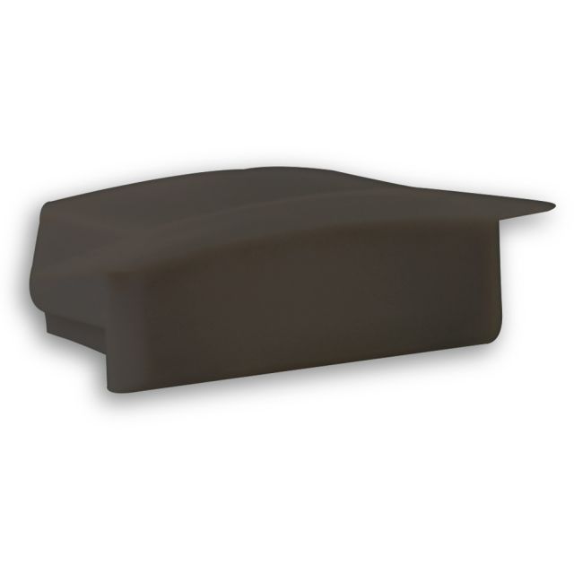 Endkappe E25B schwarz für Profil PL8, 1 STK