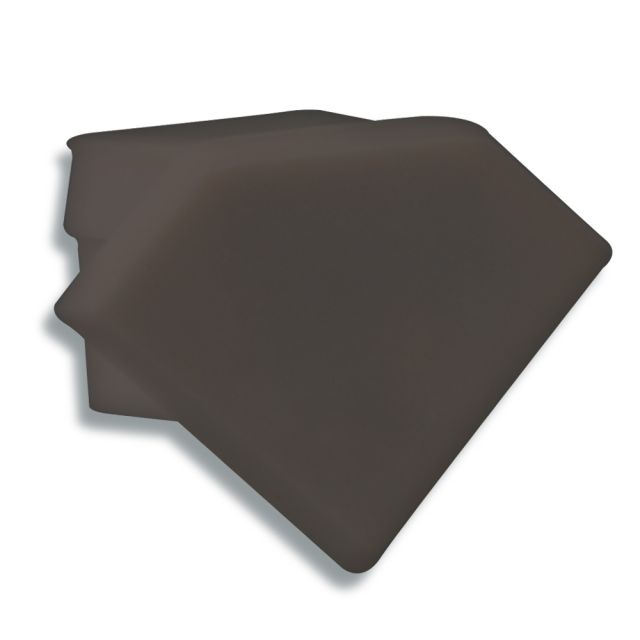 Endkappe E41B schwarz für Profil PO23, 1 STK