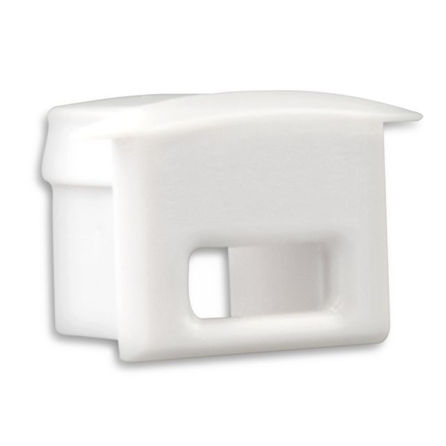 Endkappe E8W weiß für Profil PL3, 1 Stk