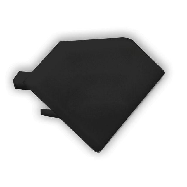 Endkappe E96B schwarz für Profil PO23V2, 1 STK