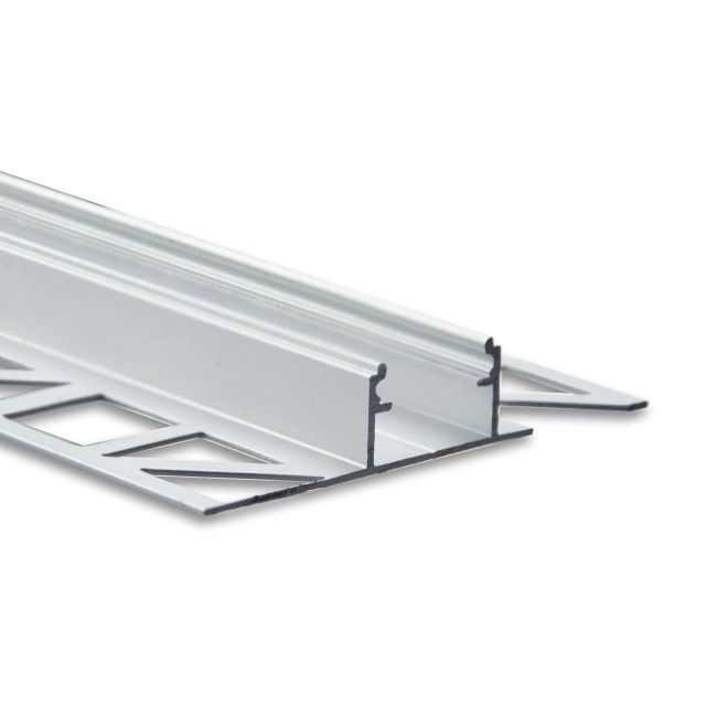 FP1 Profilo LED per piastrelle centro 300 cm, strisce LED max. 12 mm