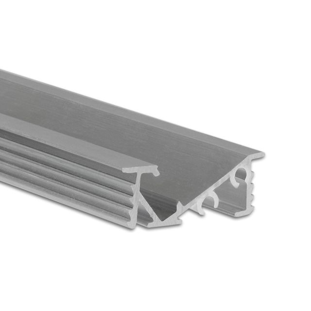 MP1 LED Einbauprofil 200cm eloxiert, LED Stripes max. 6 mm