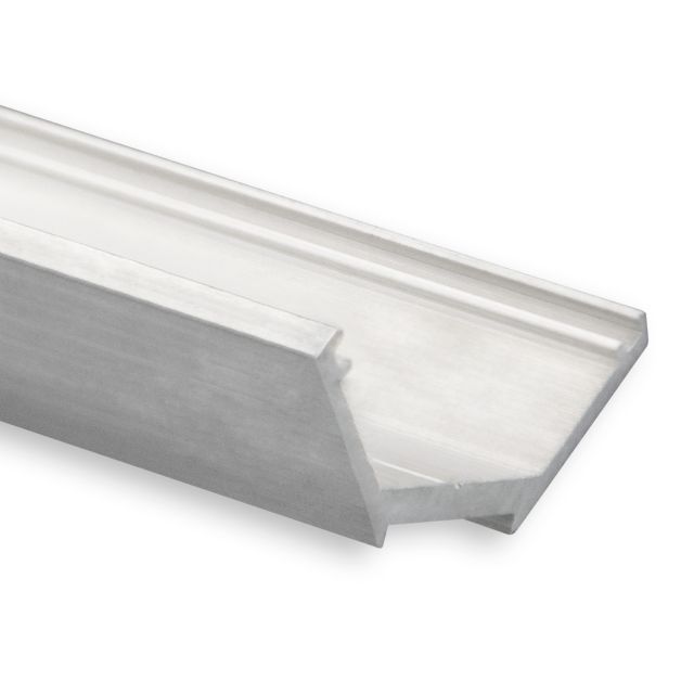 NL10 LED ECK-Profil 200 cm eloxiert, LED Stripes max. 10 mm