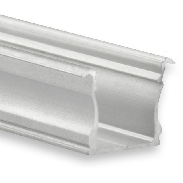 SL15F/NL15F LED EINBAU-Profil 200 cm eloxiert, LED Stripes max. 12 mm