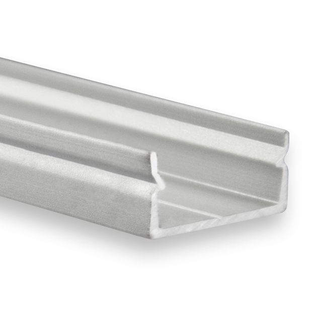 SL8/NL8 LED AUFBAU-Profil 300 cm eloxiert, LED Stripes max. 14 mm