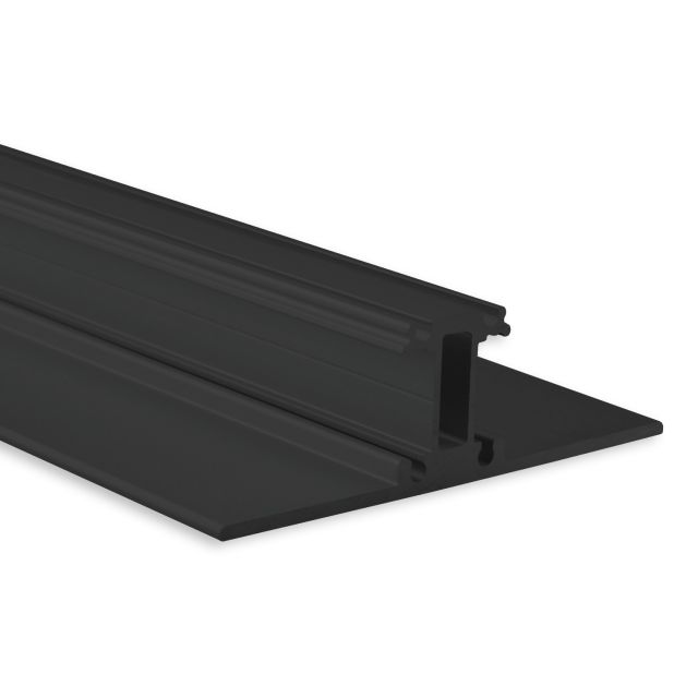 PL13 LEUCHTEN-Profil 200 cm, schwarz LED Stripes max. 12 mm
