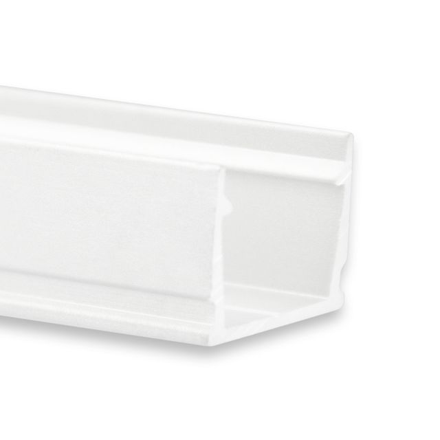 PL4 LED AUFBAU-Profil 300 cm weiß RAL 9010, LED Stripes max. 10 mm