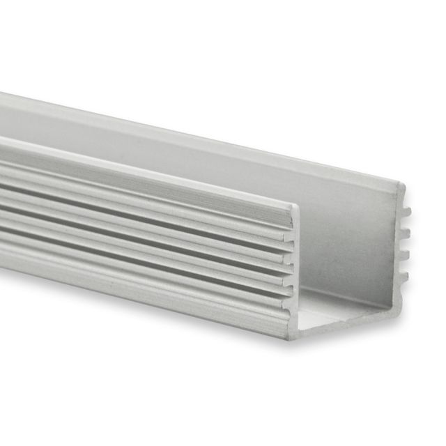 PL5 LED AUFBAU-Profil 200 cm, hoch, LED Stripes max. 12 mm