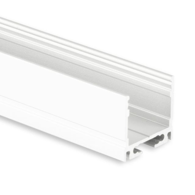 PN8 LED AUFBAU-Profil 200 cm, LED Stripes max. 16 mm