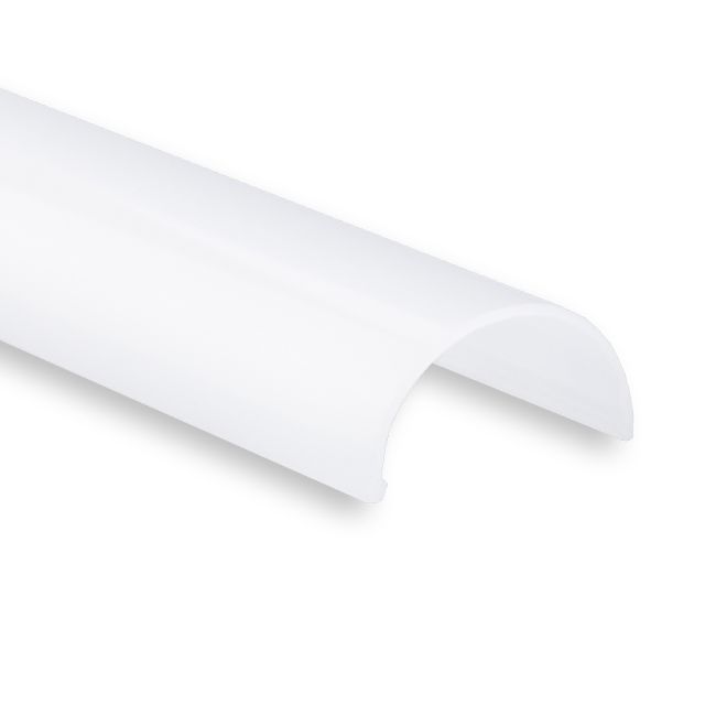 PO14 LED AUFBAU-Cover 200 cm, opal/satiniert