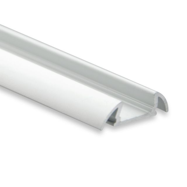 PO17 LED AUFBAU-Profil 300 cm, ultraflach/Flügel, LED Stripes max. 11 mm