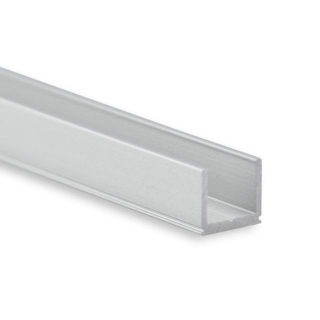 PO18 LED AUFBAU-Profil 200 cm, ultra-mini, LED Stripes max. 6 mm