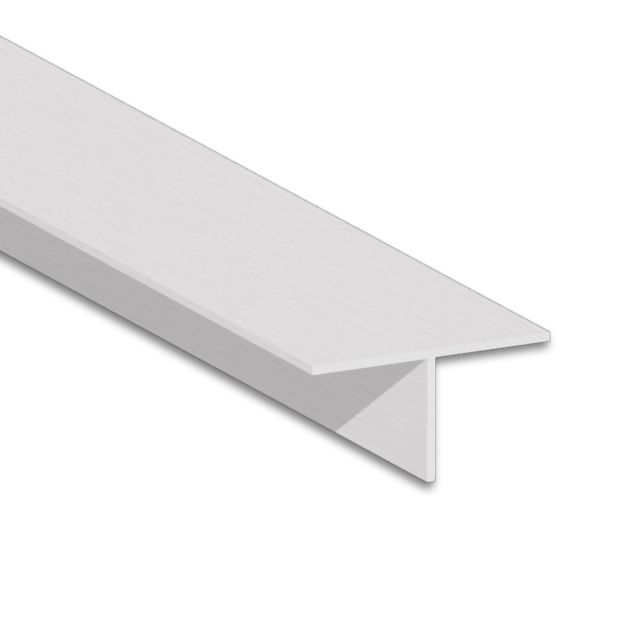 TBP14 Profilo LED per cartongesso 200 cm, bianco RAL 9003, strisce LED max 12 mm