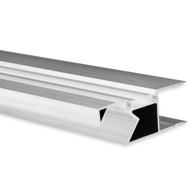 VA4 LED Aufbauprofil 200cm eloxiert, LED Stripes max. 16 mm