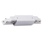 DP10 3-Phasen DALI ZP16W Mittel-Einspeisung für Aufbauschiene, weiß