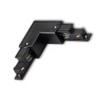 DP10 3-Phasen DALI ZP18B L-Verbinder für Aufbauschiene, N-Leiter außen, schwarz