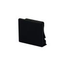 Endkappe E77B schwarz für Profil SL15/NL15, 1 STK