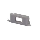 Endkappe E80 für Profil SL8F/NL8F, mit Kabeldurchführung, 1 STK