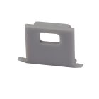 Endkappe E86 für Profil SL15F/NL15F mit Kabeldurchführung, 1 STK