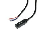 T48/20 Stromeinspeisung TZ36, schwarz, 4-polig (+|-|DALI+|DALI-), max. 6A, mit 500 mm Anschlusskabel