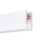 T48/20 TS1 3000 mm, white, 4-pole, incl. end caps and protective cover