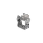 Mounting clip Z61, swivel, for profile series PL, PO15, silver