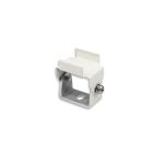 Mounting clip Z61, swivel, for profile series PL, PO15, white